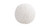 Ayla 9" Round Sphere Accent Ball Throw Pillow, Curly White 1