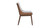 Sienna 25" Bouclé and Faux Leather Side Chair, Set of 2