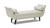 Alma Tufted Entryway Bench, Taupe