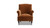 Eloise 30" Pleated Sock Arm Accent Armchair, Burnt Orange Performance Velvet Eloise 30" Pleated Sock Arm Accent Armchair, Burnt Orange Performance Velvet