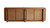 Oakstead 107.87" Low Profile Solid Oak Wood Storage Sofa with Removable Cushions