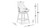 Bahama 26" Cane Rattan High-Back Swivel Counter Stool with Recessed Arms, Two-Tone Neutral Gray 
