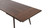 Capri 47-78.5" Solid Red Oak Wood 4-6 Seat Extendable Leaf Dining Table, Dark Brown