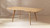 Capri 47-78.5" Solid Red Oak Wood 4-6 Seat Extendable Leaf Dining Table, Natural Brown