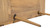 Capri 59-90.5" Solid Red Oak Wood 6-8 Seat Extendable Leaf Dining Table, Natural Brown