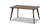 Capri 59-90.5" Solid Red Oak Wood 6-8 Seat Extendable Leaf Dining Table, Dark Brown Capri 59-90.5" Solid Red Oak Wood 6-8 Seat Extendable Leaf Dining Table, Dark Brown