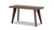 Capri 35.5" Solid Red Oak Wood Bench, Dark Brown
