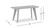 Capri 35.5" Solid Red Oak Wood Bench, Natural Brown