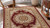 Isabella Traditional Power-Loomed Medallion Area Rug, Burgundy, 7'10" x 10'6"