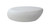 Aurelo 43.31" Oval Faux Stone Coffee Table