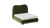 Roman 26" Upholstered Modern Pet Bed, Small to Medium Dog or Cat, Olive Green
