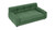 Huxley 38" Linen Upholstered Dog Sofa for Medium & Large Dogs, Green