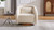 Lunara 30.71" Modern Fleeced Teddy Upholstered 360° Swivel Barrel Chair with Solid Rubber Wood Base