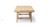 Hawthorne 48" Solid Reclaimed Elm Rectangular Trestle Coffee Table, Heritage Light Natural Brown