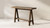 Hawthorne 60" Solid Reclaimed Elm Trestle Console Table, Heritage Medium-Dark Brown