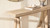 Hawthorne 60" Solid Reclaimed Elm Trestle Console Table, Heritage Light Natural Brown