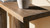 Arbor 60” Reclaimed Elm Double Pillar Console Table, Heritage Medium-Dark Brown