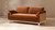 Pasadena 75.5" Modern Farmhouse Sofa, Burnt Orange