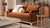 Pasadena 75.5" Modern Farmhouse Sofa, Burnt Orange