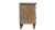 Bridger 27" Rustic Wood Two-Drawer Nightstand with Felt-Lined Top Drawer
