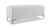 Madelyn 49" Modern Storage Bench, Bright White 9