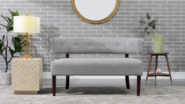 Jared 51" Tufted Bench Settee 2