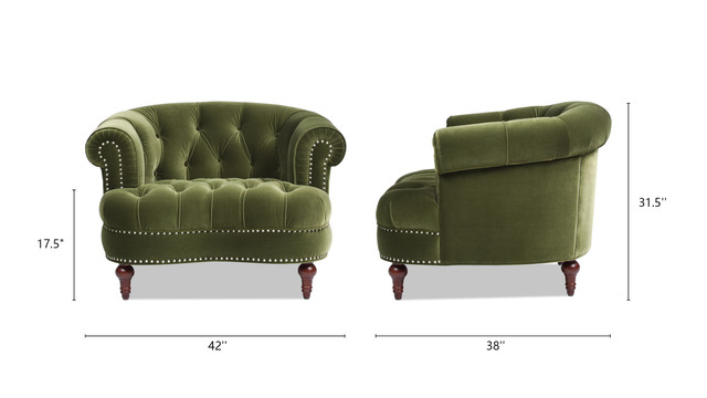 La Rosa Tufted Accent Chair La Rosa Tufted Accent Chair