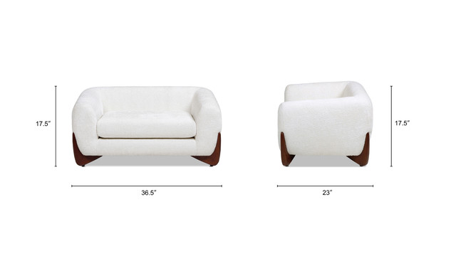Alpine Chenille Dog Sofa Bed, Medium, Almond White Alpine Chenille Dog Sofa Bed, Medium, Almond White