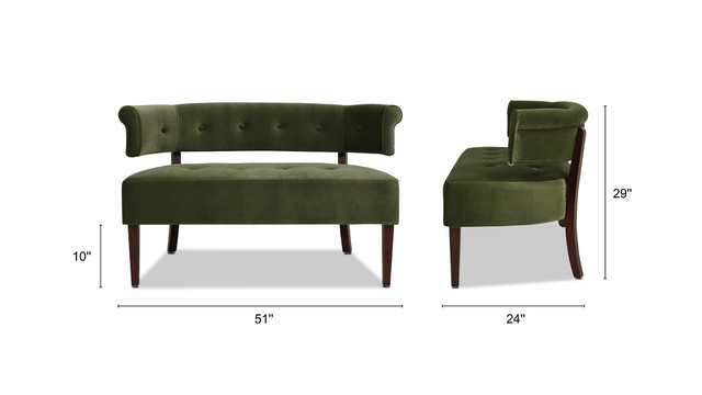 Jared Tufted Bench