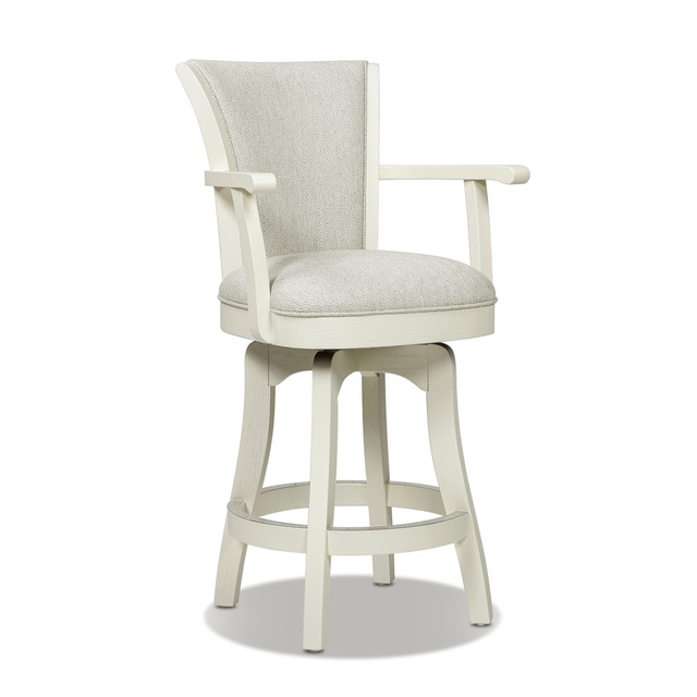 Williams Swivel Bar Stool and Counter Stool with Armrests