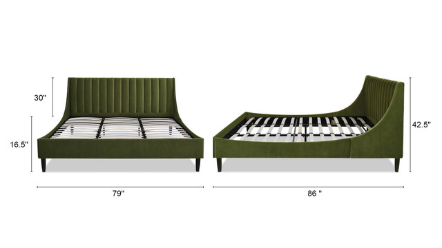 Aspen Upholstered Platform Bed Aspen Upholstered Platform Bed