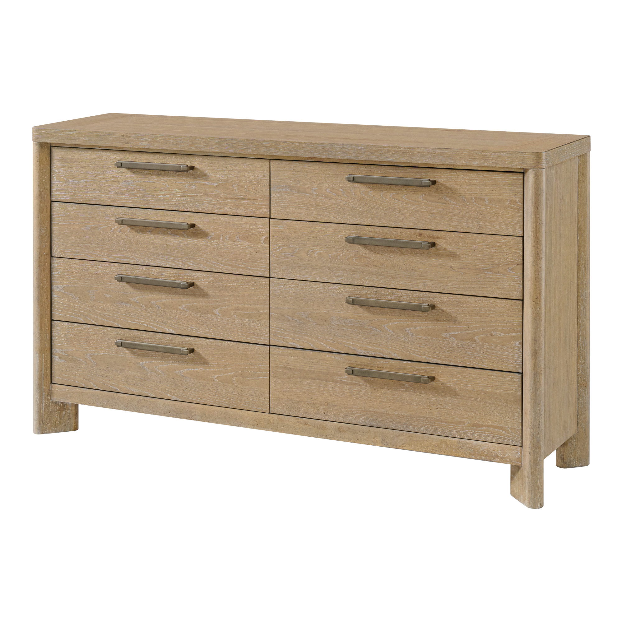 Halden 8-Drawer Dresser, Sand Dune Finish Oak