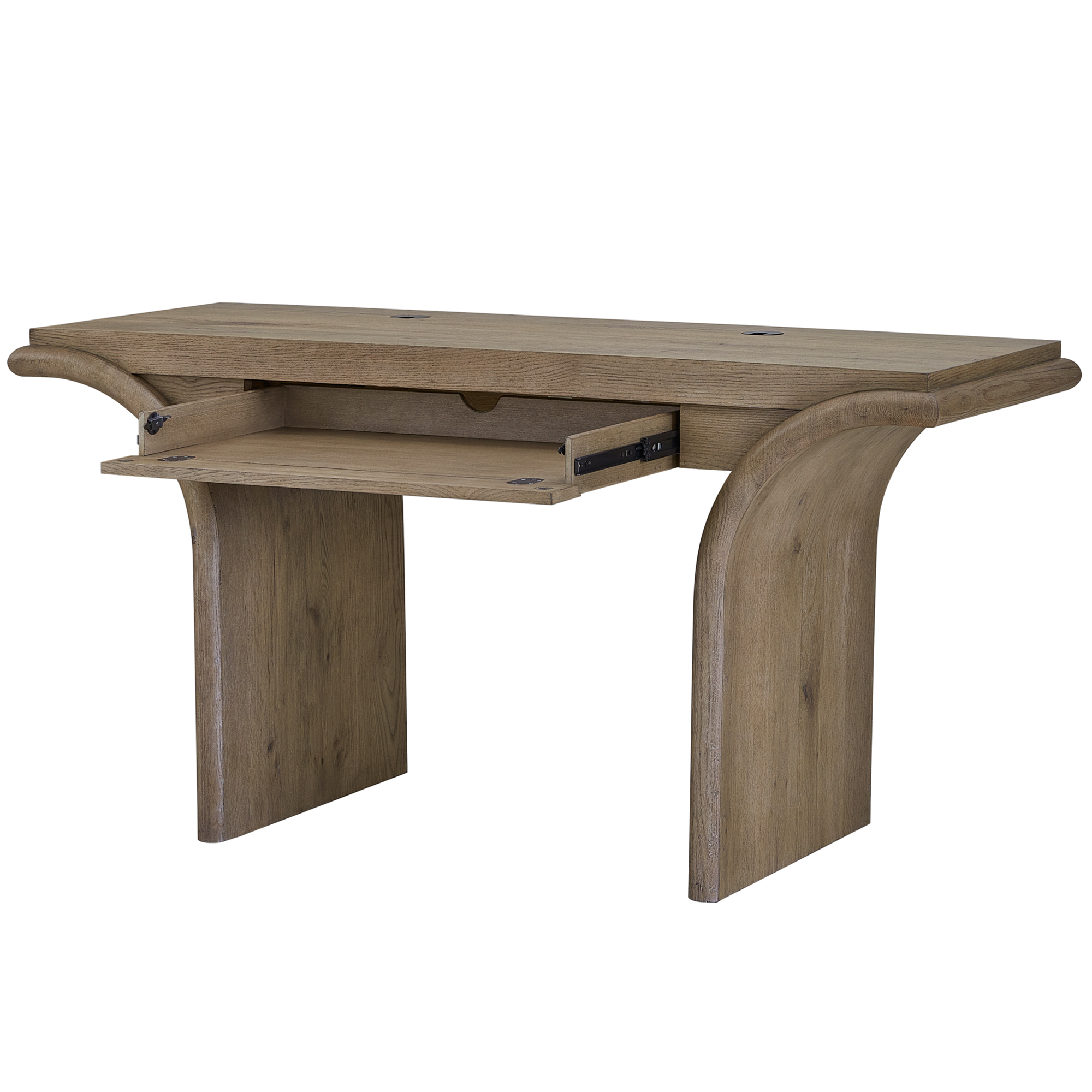 Briarhaven Writing Desk with Drop-Front Storage Drawer and Waterfall Legs