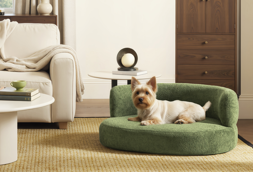 Shep 36 Curved Dog Sofa Bed