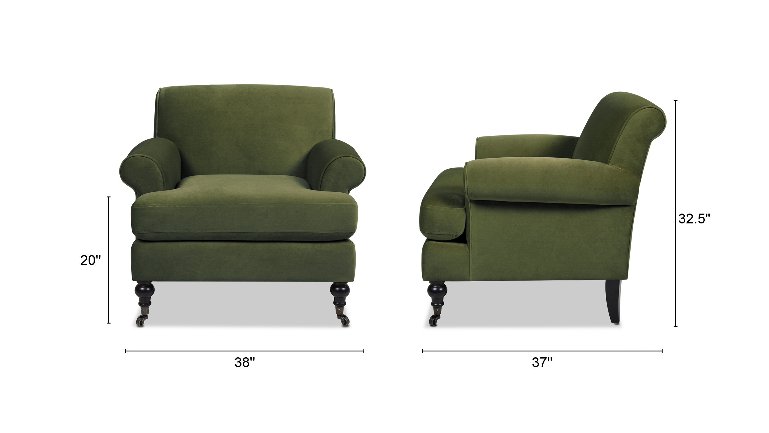 Alana Lawson Accent Arm Chair Metal Casters Alana Lawson Accent Arm Chair Metal Casters
