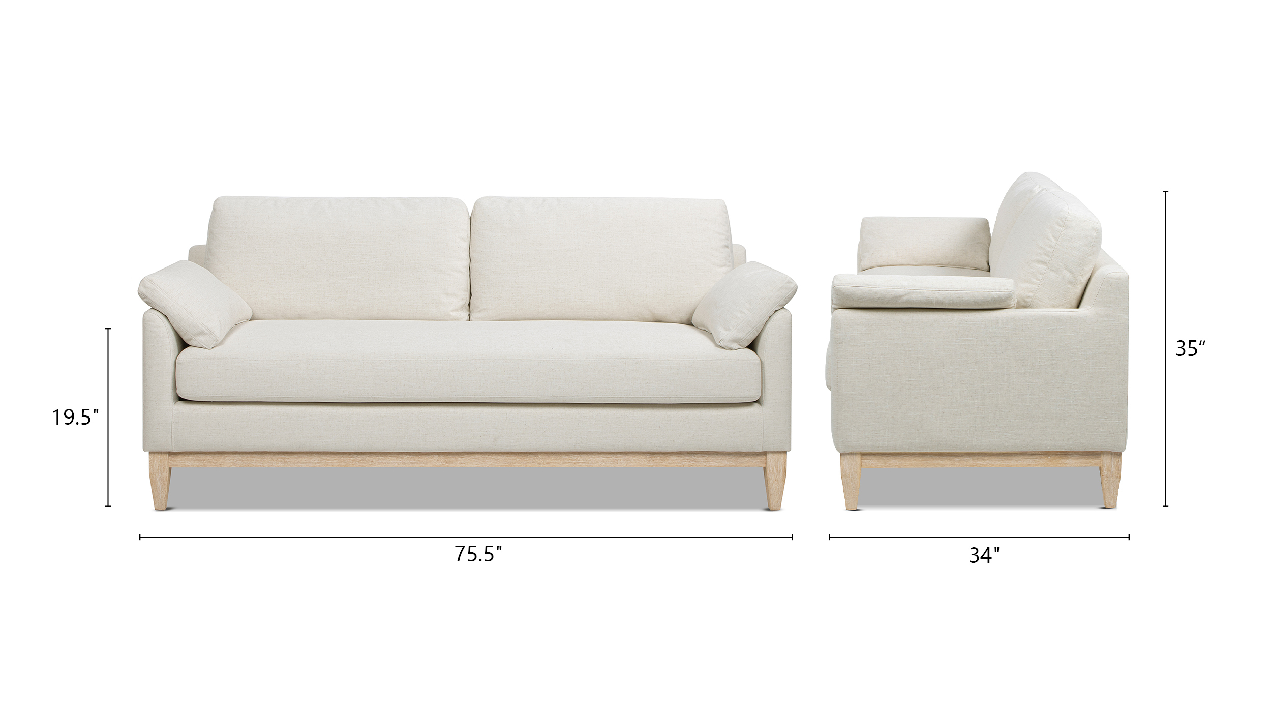 Pasadena Modern Farmhouse Sofa, Olive Green Pasadena Modern Farmhouse Sofa, Olive Green