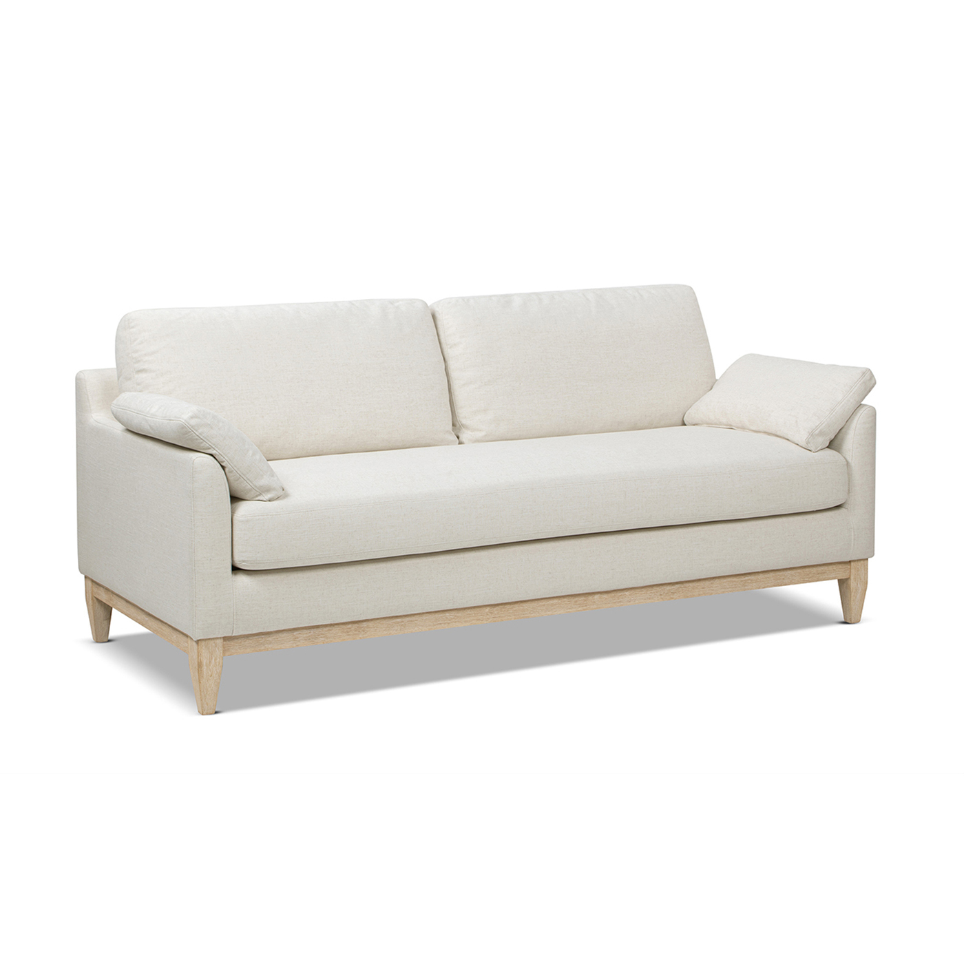 Pasadena Modern Farmhouse Sofa, Olive Green