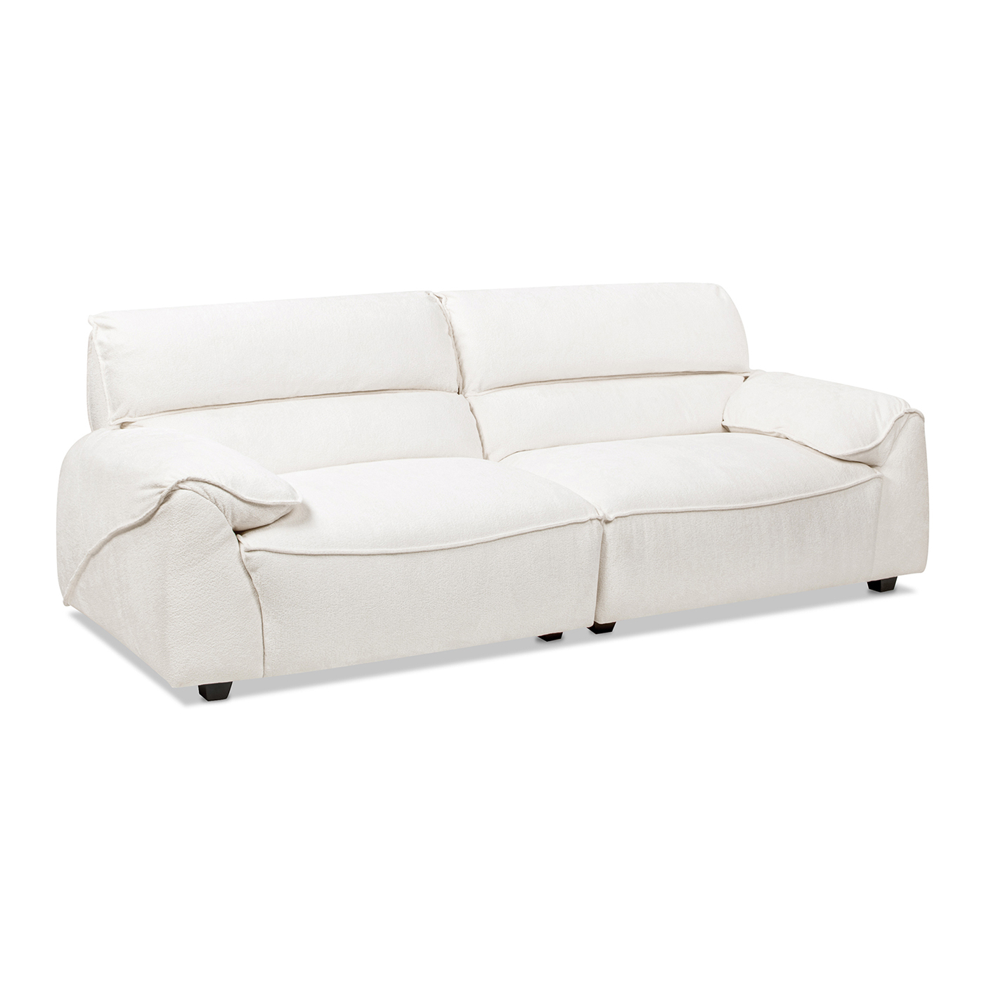 Sorrento Modular 2-Piece Sofa, Crème Off-White