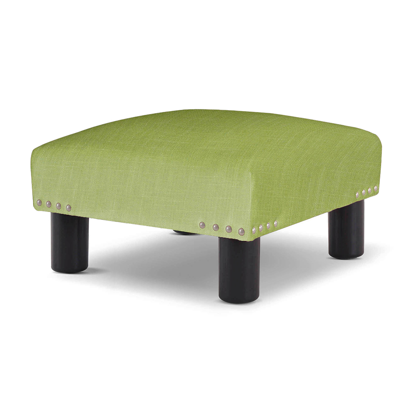 Jules Square Accent Ottoman, Bright Chartreuse - Jennifer Taylor Home Jules Square Accent Ottoman, Bright Chartreuse - Jennifer Taylor Home