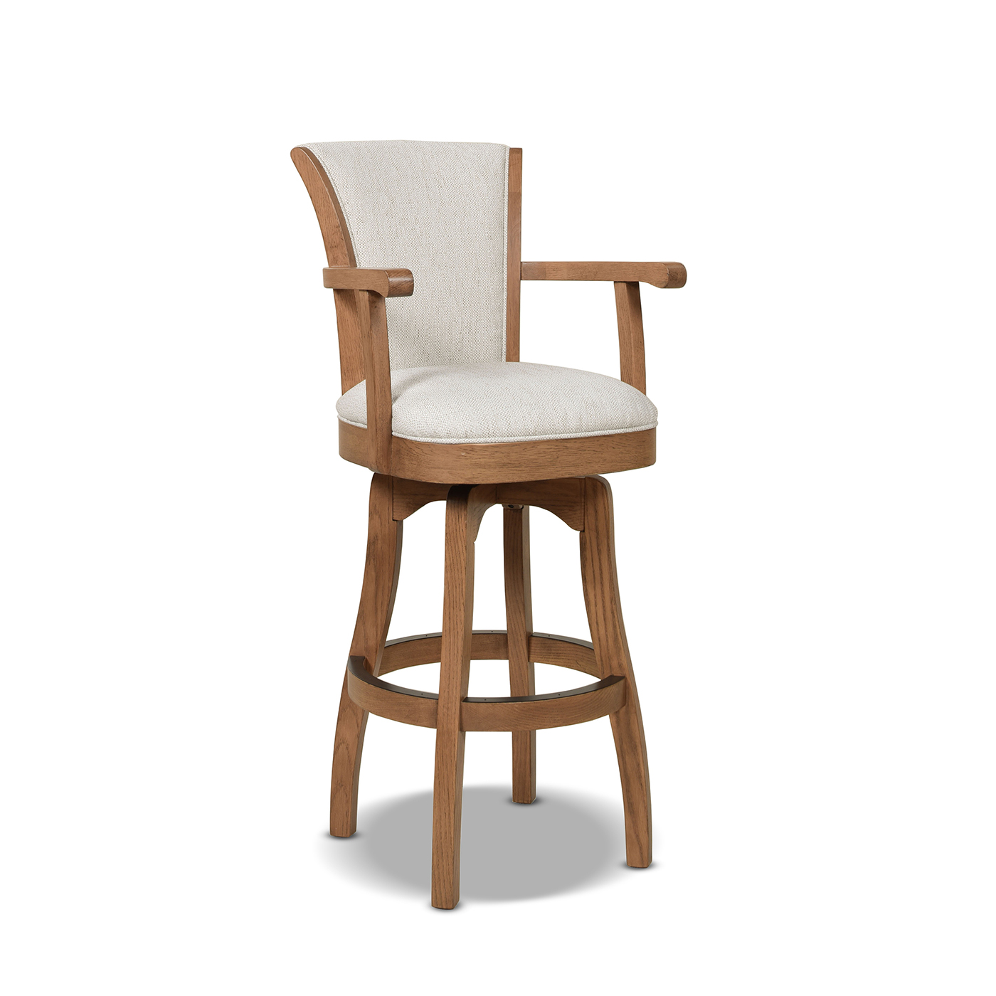 Williams Swivel Bar Stool and Counter Stool with Armrests