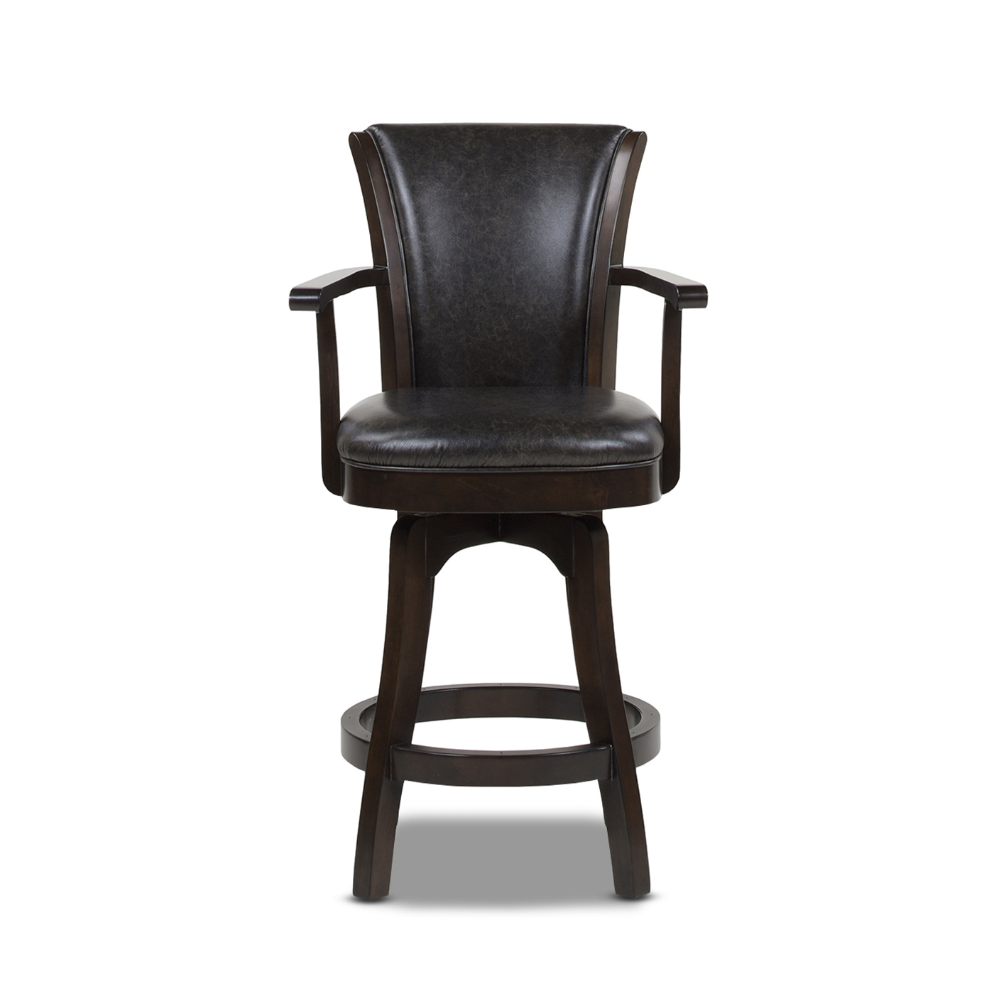 Williams Swivel Bar Stool and Counter Stool with Armrests