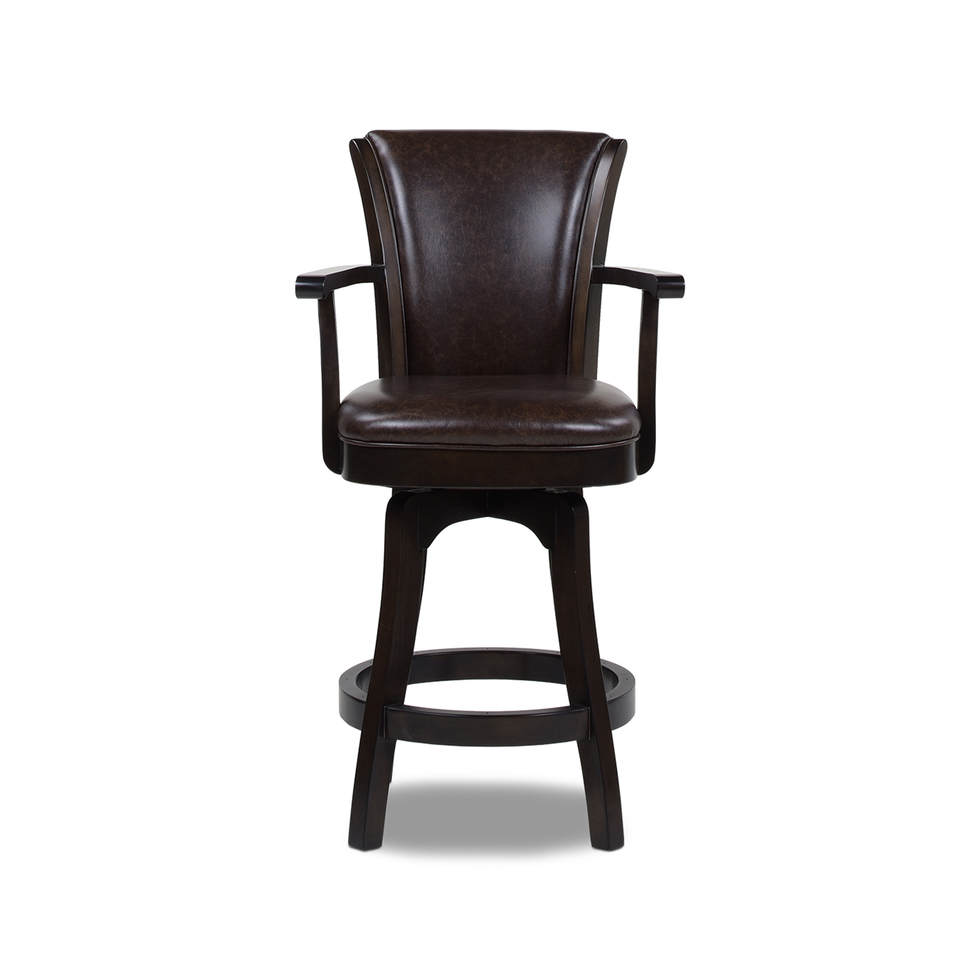 Williams Swivel Bar Stool and Counter Stool with Armrests