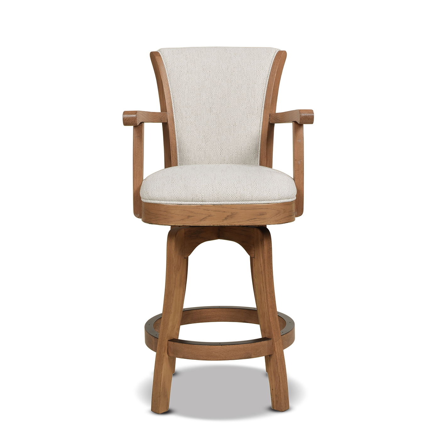 Williams Swivel Bar Stool and Counter Stool with Armrests