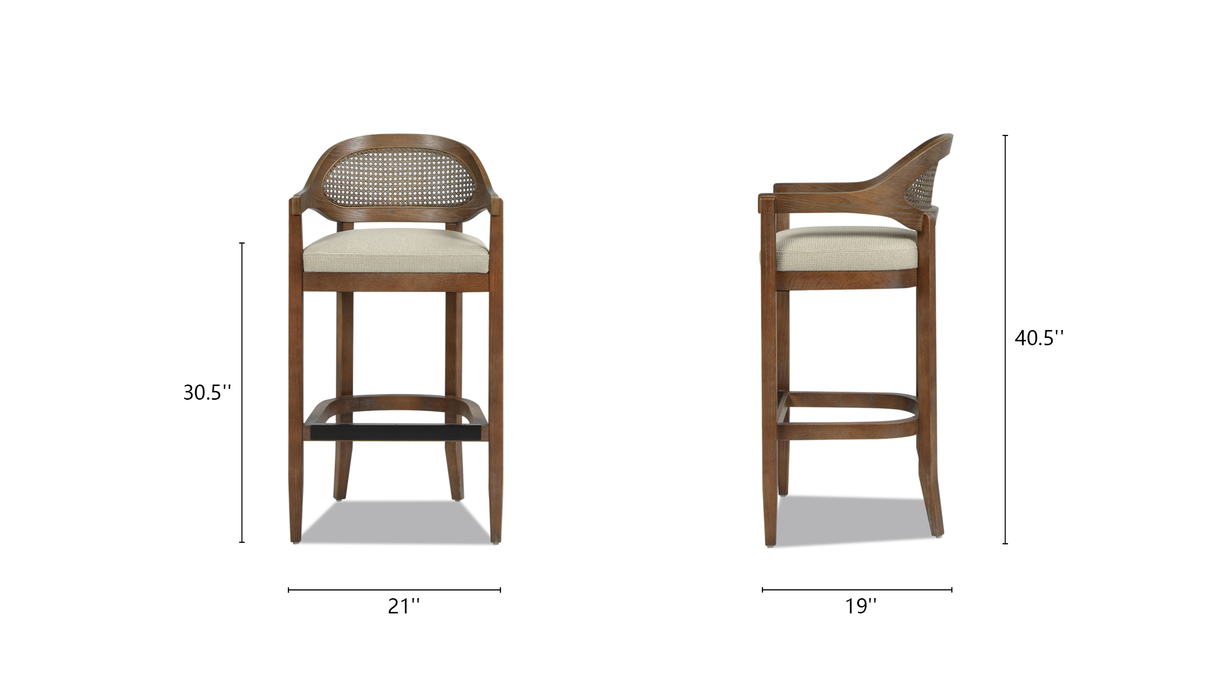 Britney barstool height 65-85 cm | Kave Home