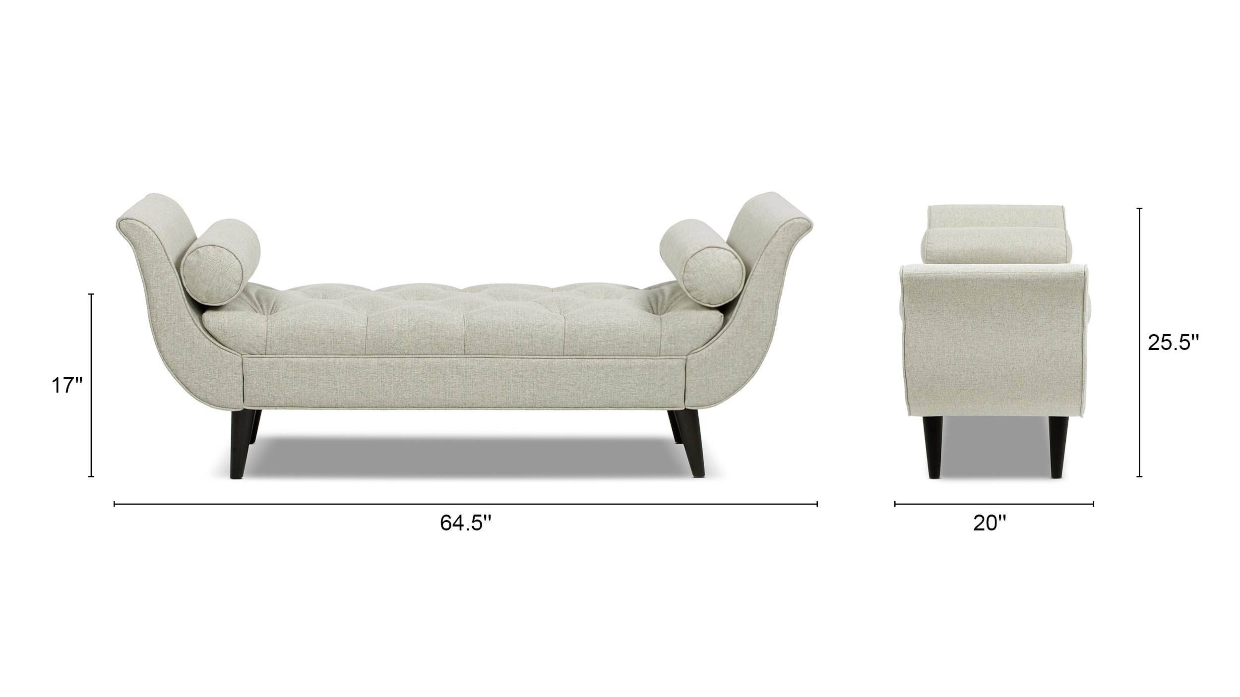 Alma Tufted Entryway Bench Alma Tufted Entryway Bench