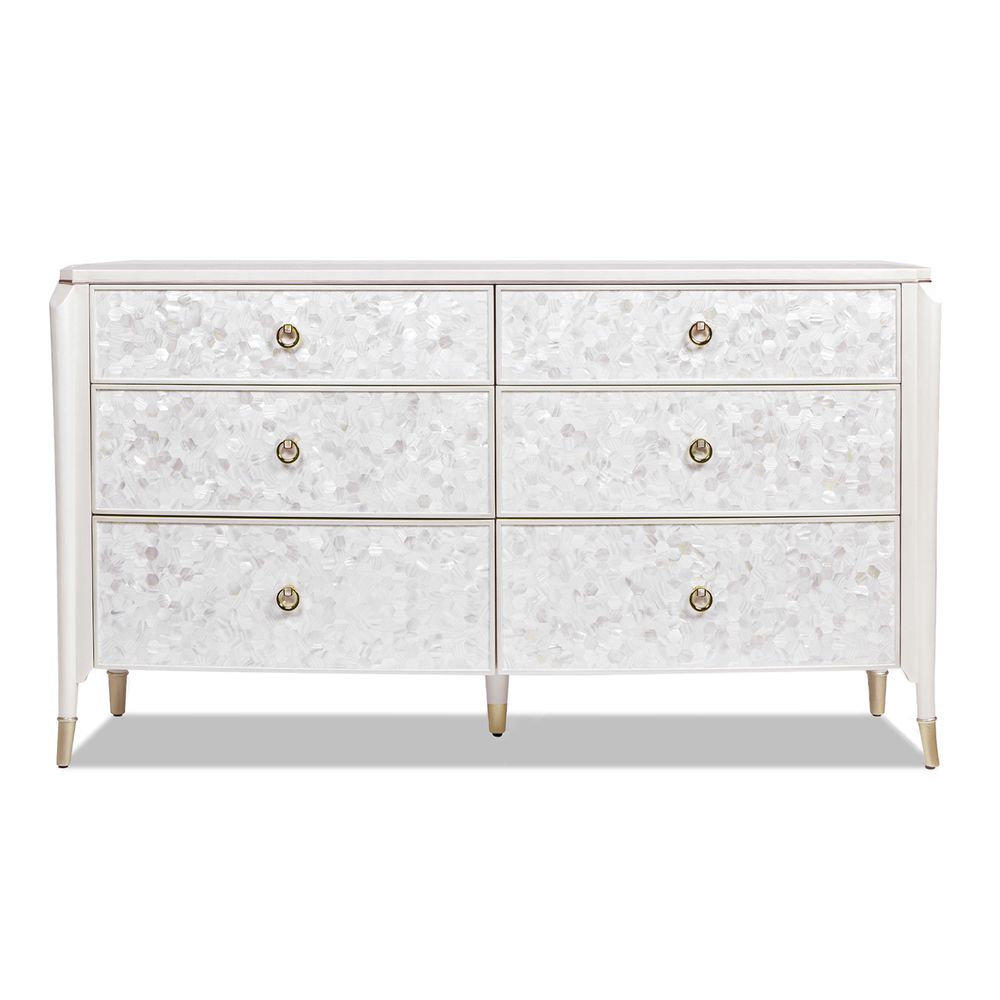 Drawer - coco Jofran Kona Grove 5-Drawer Chest 707-31