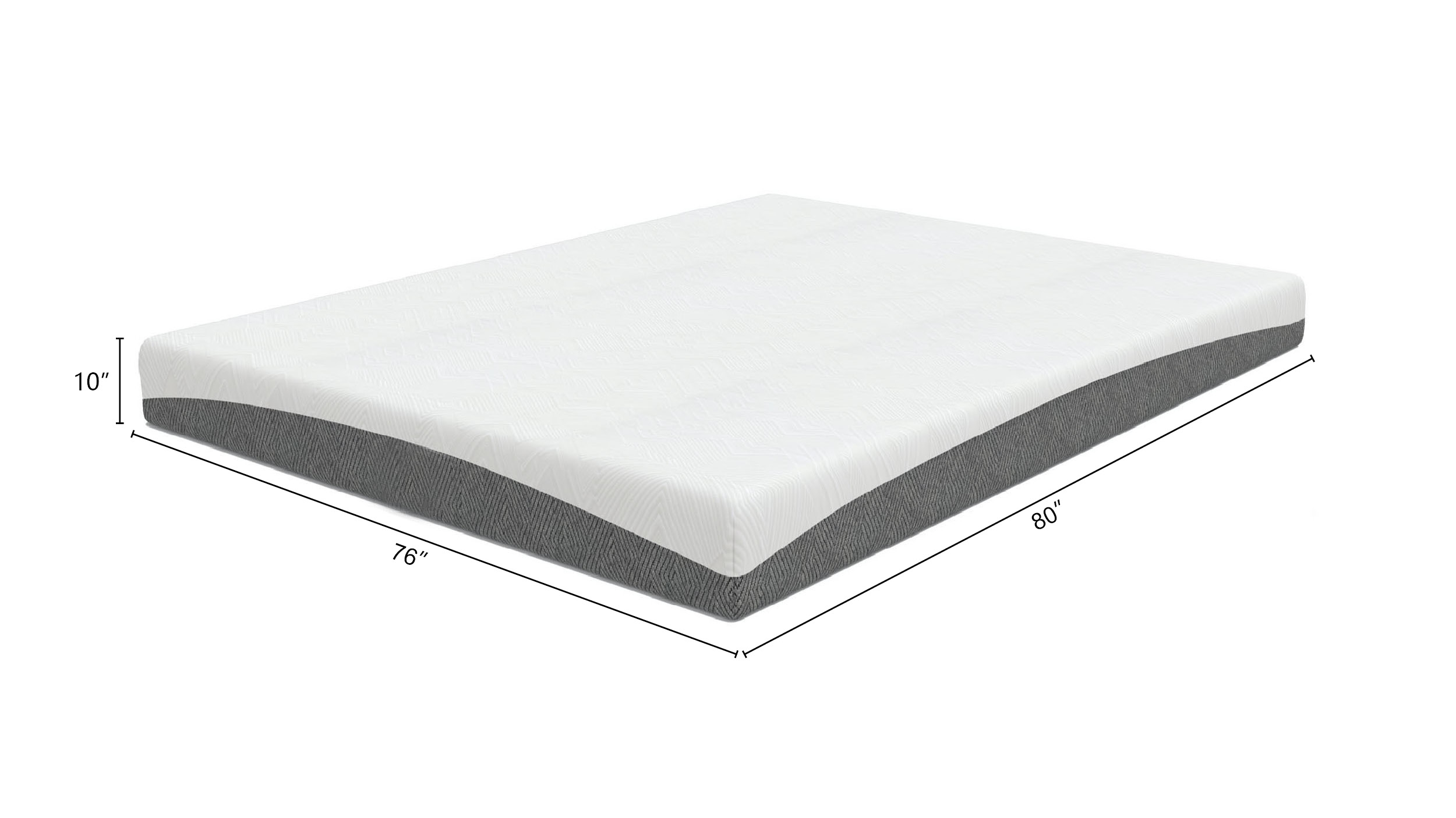 DDreamwave King Memory Foam Mattress