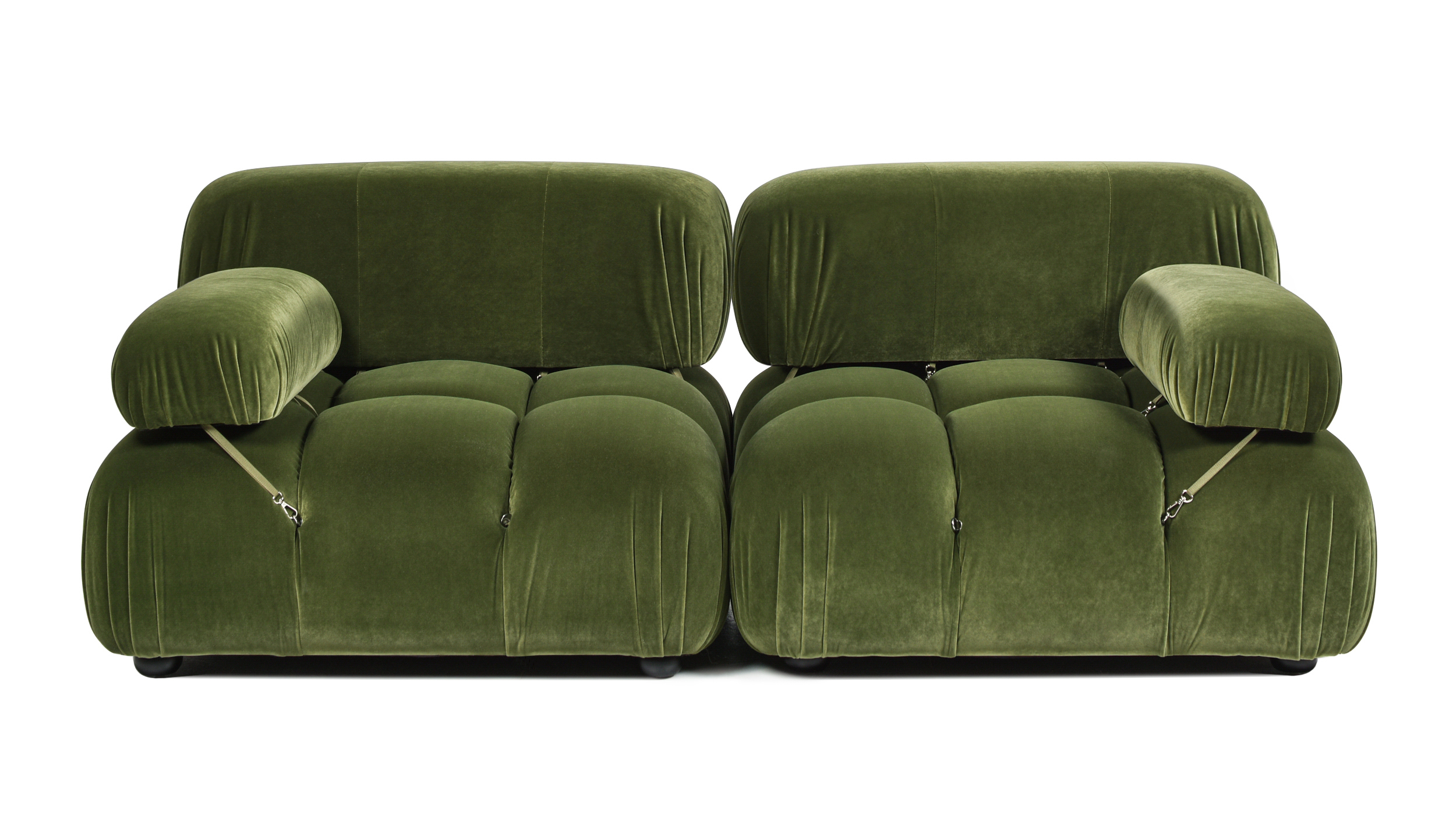 LIVING HOUSE モコアソファ Mix Loveseat Modern Sofa | Lazzoni Furniture – LAZZONI Furniture