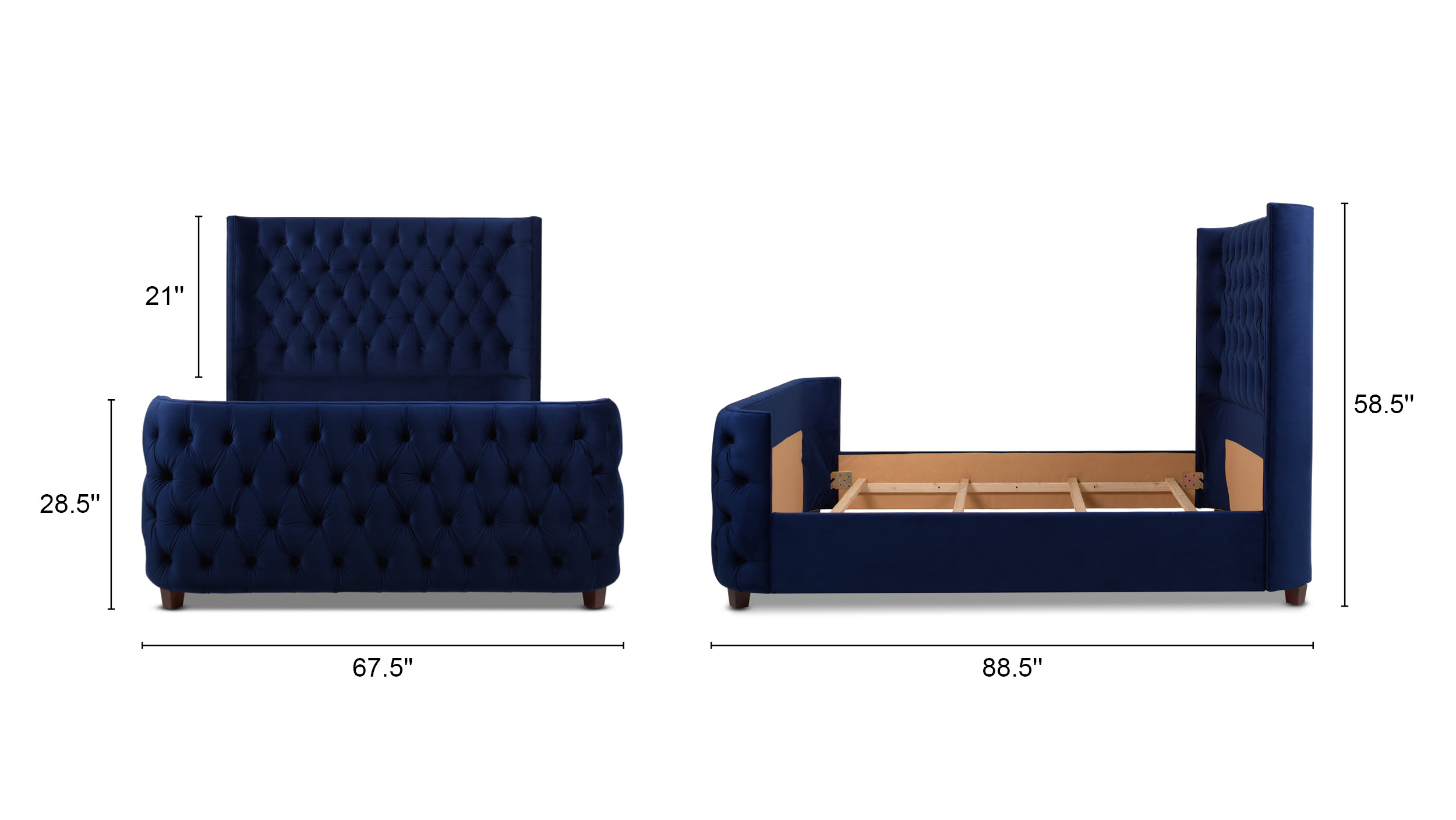 Brooklyn Tufted Bed Brooklyn Tufted Bed
