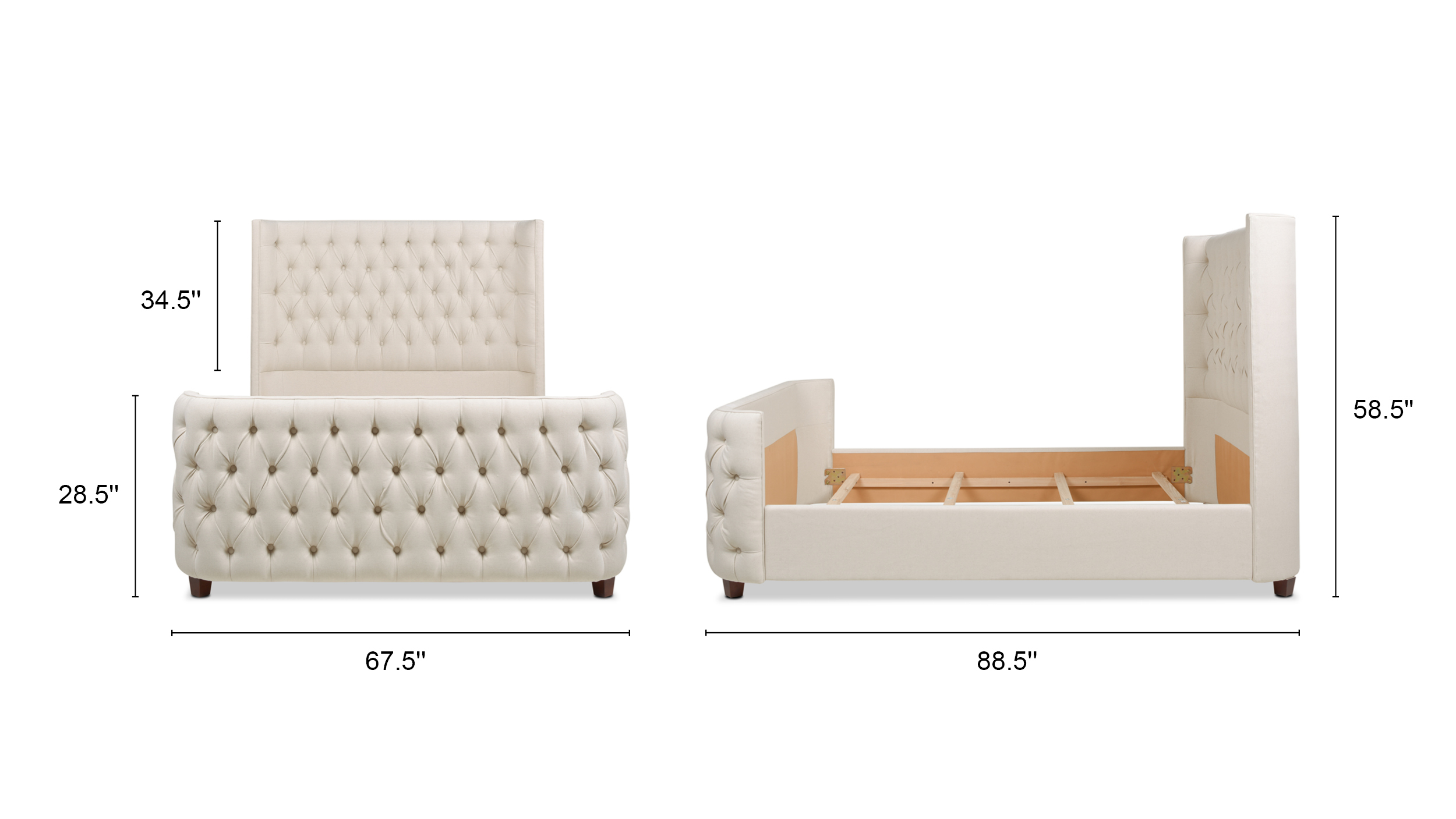 Brooklyn Tufted Bed Brooklyn Tufted Bed